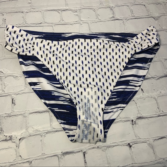 NEW Tommy Bahama Canyon Sky Reversible Hipster Bottom - Blue White Black Sz XL - Picture 7 of 12